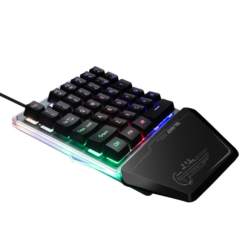 One-handed robotic keyboard