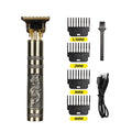 Trim électrique de coupe de cheveux en métal Clippers Bouddha Tête Dragon Et Phoenix