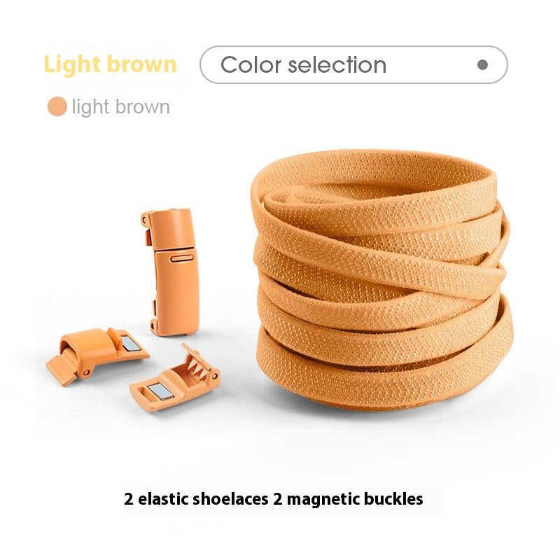 Boucle élastique de boucle de shoelace sans lazy Righten Rope sans attache magnétique