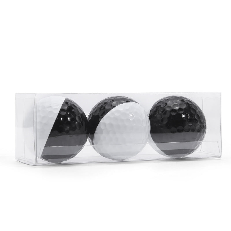 Golf deux tons bi-couche boule de putter pratique