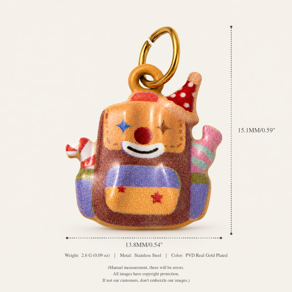 Fournitures scolaires Schoolbag Copper Pen Books Ciseaux Bijoux en cuivre