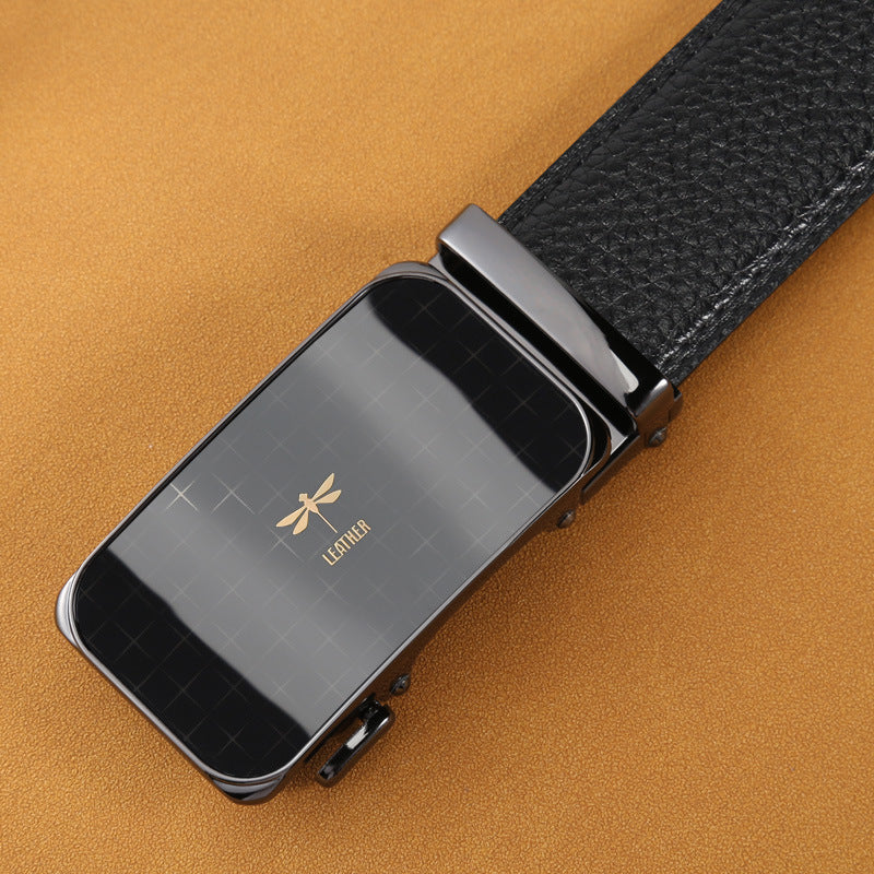 Men's Casual Business Split Leather Belt