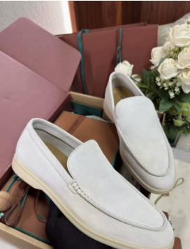 Chaussures vintage Suede style français Bottes de travail en plein air tendance