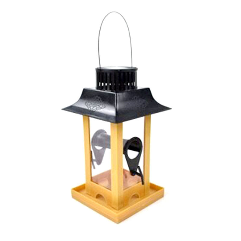 Type de crochet solaire lampe oiseau nourrisseur