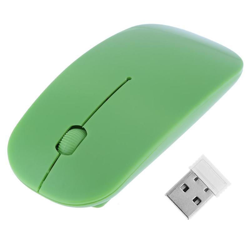 The wireless mouse is very thin
