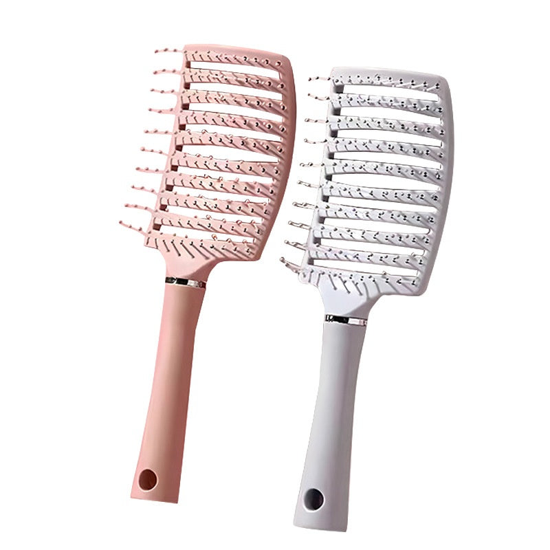 Grande courbe courbes cheveux femelles racine fluffe Artifact bouclé longs cheveux peigne de massage Househol