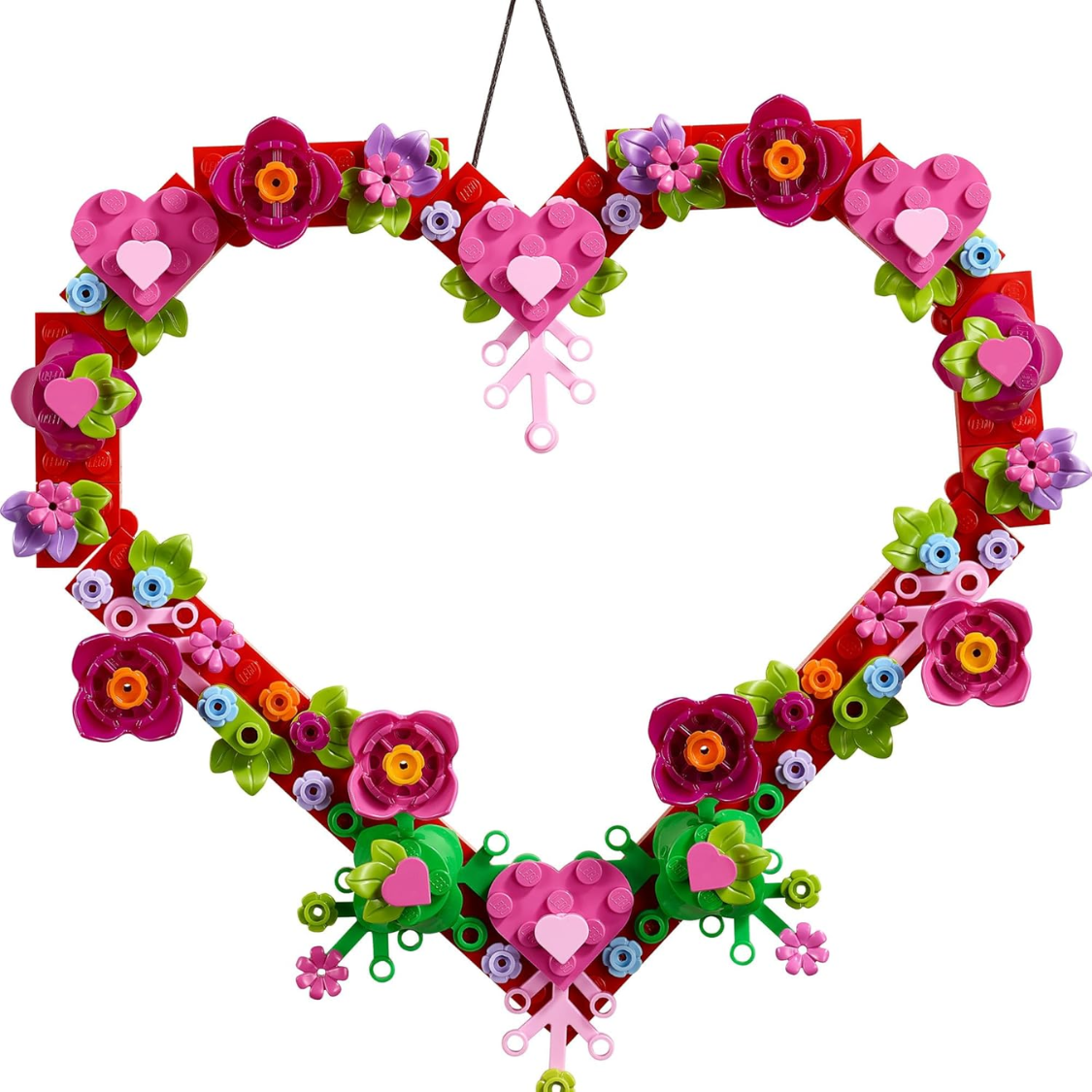 Ensemble de jouets ornemental Cœur 40638 Artisanats Home Décor Affichage mural suspendu Idée cadeau