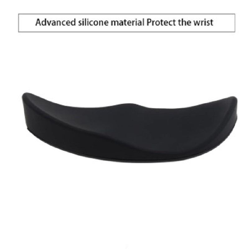 Mouse Ergonomic Wrist Rest Mouse Pads Silicon Gel Non-Slip Streamline Wrist Support M