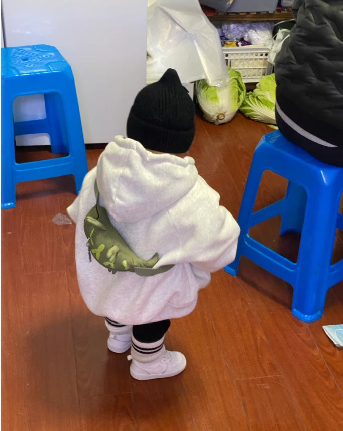 Cartoon Cute Green Lizard Sac Chameleon Sacs pour enfants