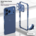 Convient pour 1716promax Seahorse Buckle Frame with Lens Phone Case 15 Metal