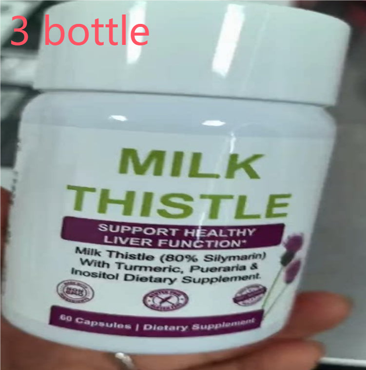 Capsules de chardon de lait avec extrait de Waterwort