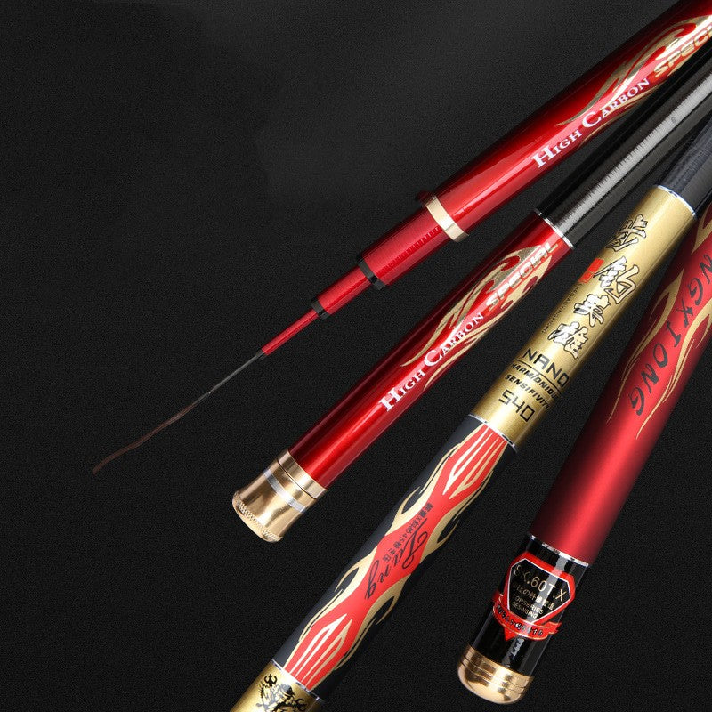 8.1 M Tige de pêche légère et dure 28 haute carbone