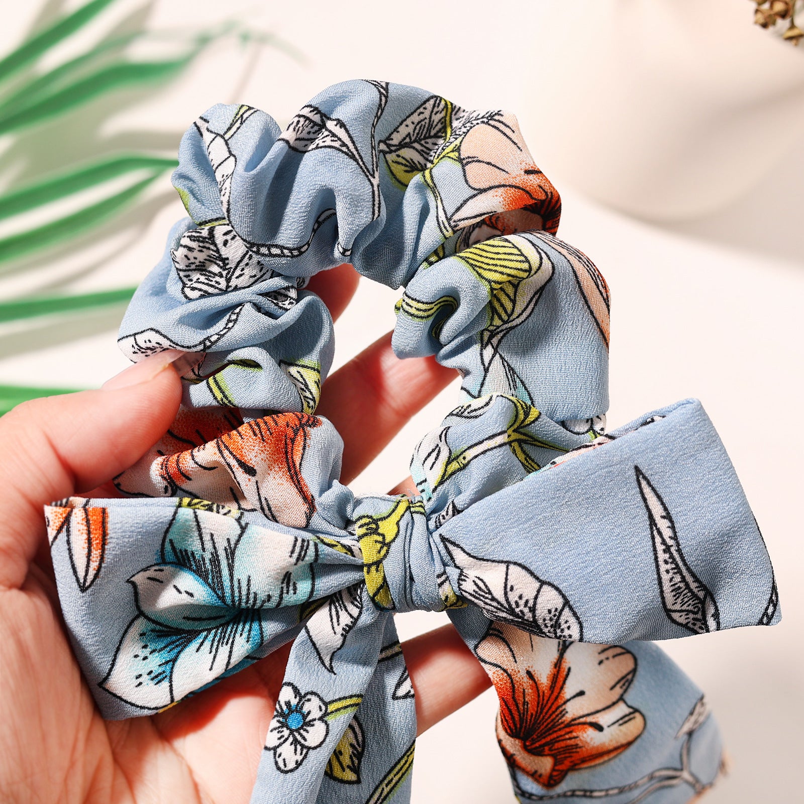 Tissu Bow ruban bande de cheveux pour les femmes