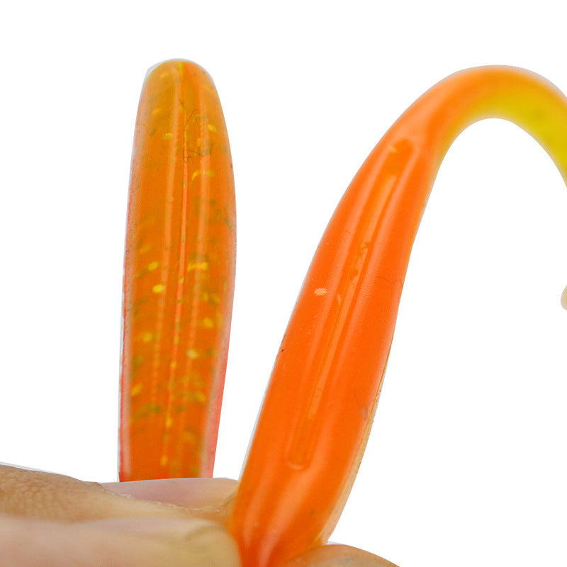 Simulation deux couleurs T Tail Jig Crochet Crane Crochet costume