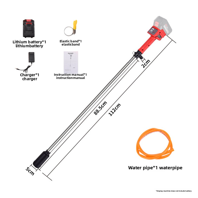 Pompe à eau rechargeable au lithium