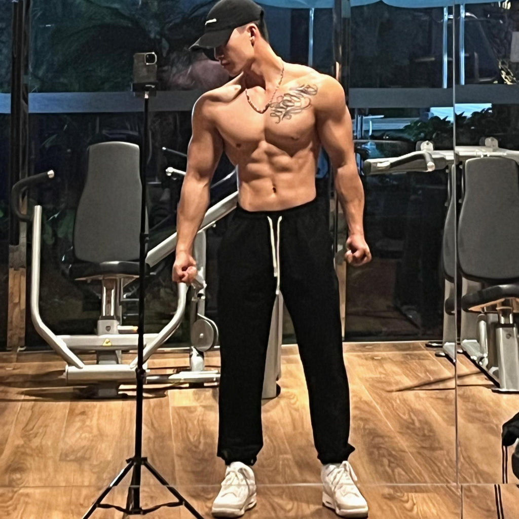 Sweatpants polyvalents casuals élastiques pour hommes