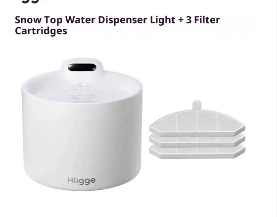 Distributeur d'eau pour animaux sans fil intelligent avec surveillance de la qualité de l'eau 24 heures sur 24 pour les chats et les chiens