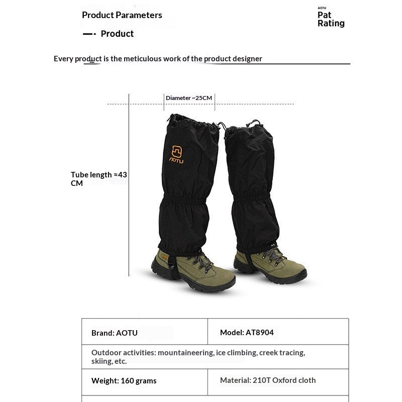Ski en plein air Hommes et femmes Hiking Leg Protectors