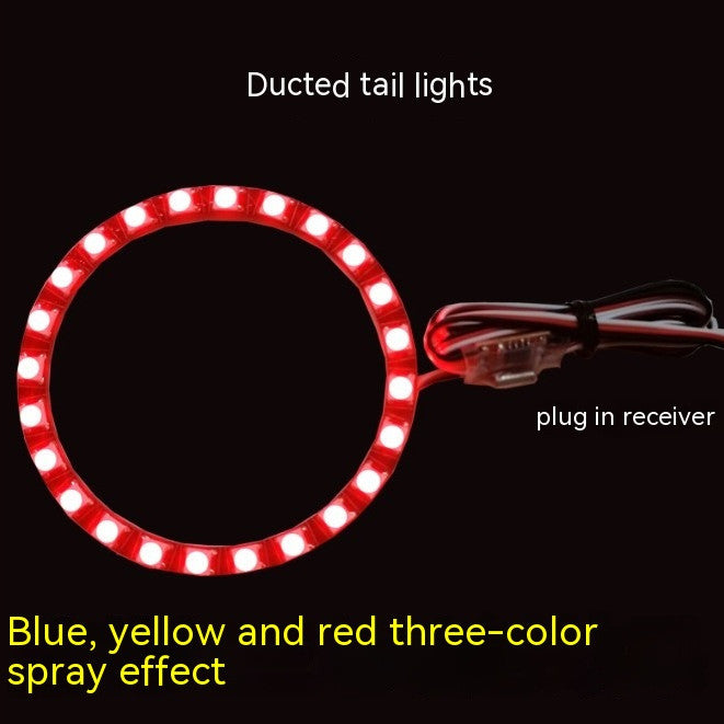 LED Trois couleurs Gradient Système de lumière de queue pour 70mm Culvert