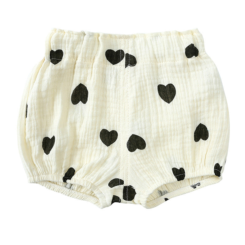 Short d'été imprimé pour enfants