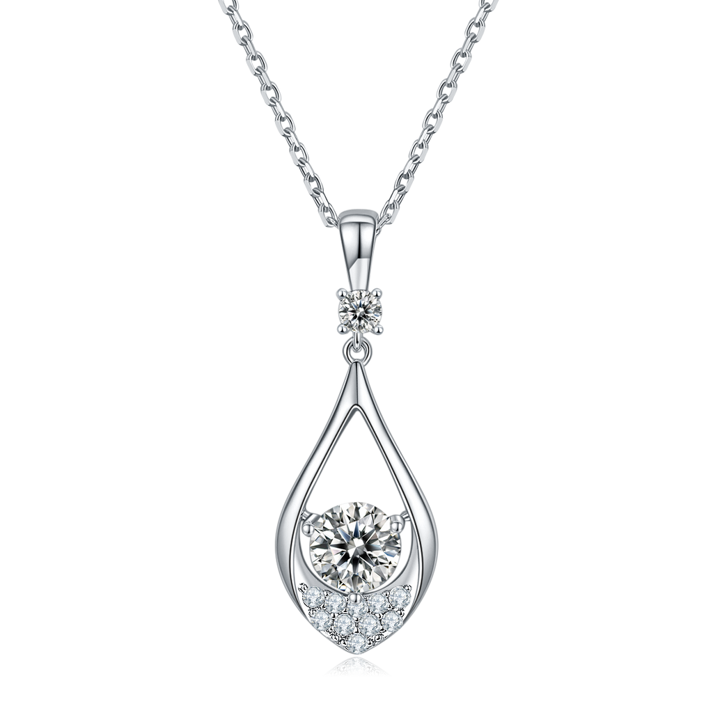 S925 Collier en acier inoxydable