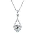 S925 Collier en acier inoxydable
