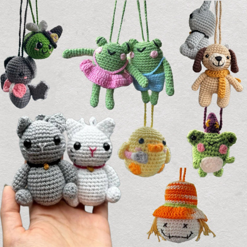 Pendentif de voiture pour animaux quirky à la main