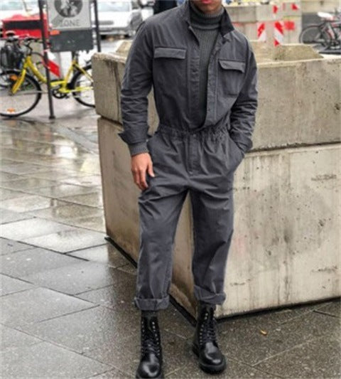 Pantalon à la mode homme à la couleur solide et pantalons à la couleur molle Ensemble casual