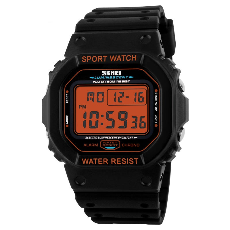 Skmei Factory Ventes directes Imperméable Mode Homme Sports Montre électronique