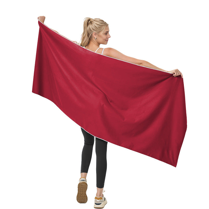 Serviette en microfibre à séchage rapide Serviette de bain polyvalente extérieure