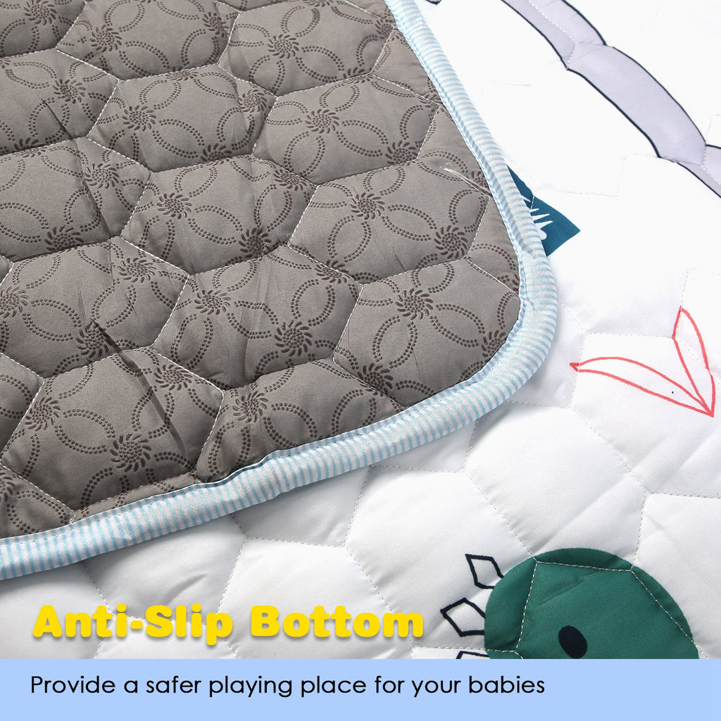 1Pc 71x59IN ou 50X50IN Baby Play Mat Non-Slip Baby Crawling Mat Foldable Playpen Mat Machi