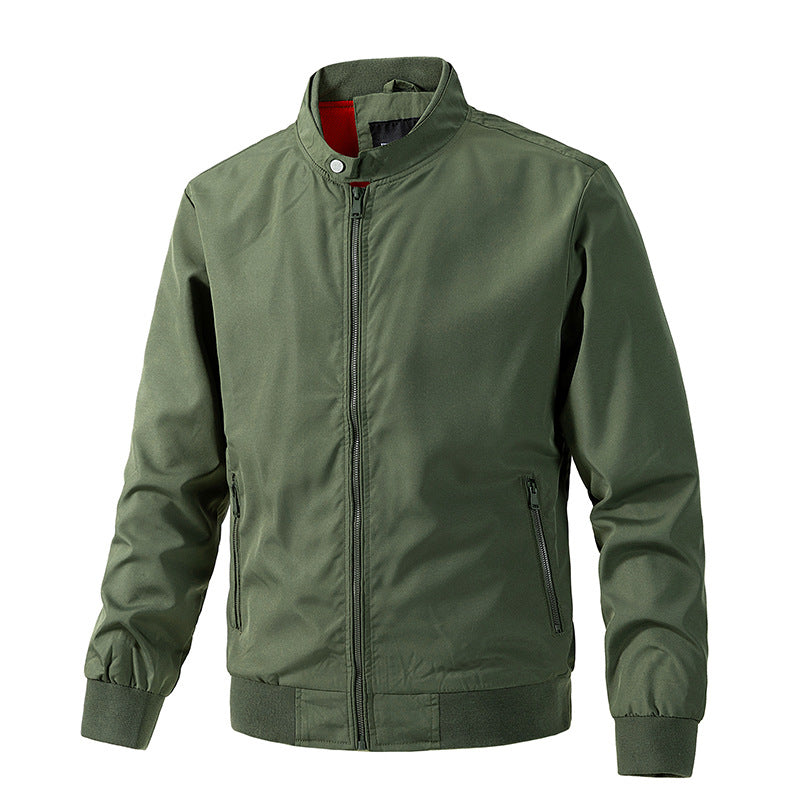 Veste Amazon Homme Outwear Summer mince style printemps et automne grande taille vol simple