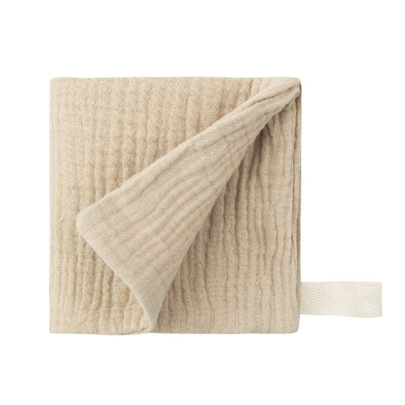 Serviette pour bébé en coton uni de 5 pièces
