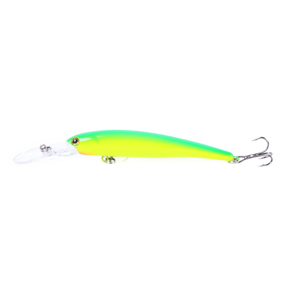 Slow Sinking Mino 12.5cm 11g Biomimetic Long Range Minnow Lure Bait
