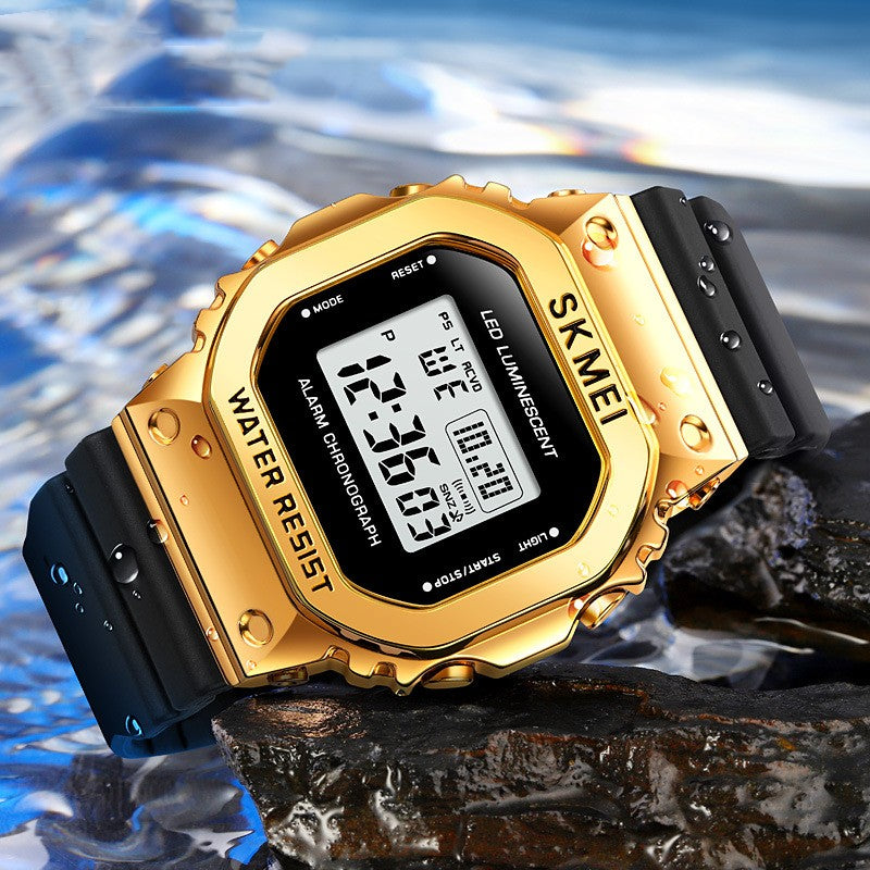 Creative Trend Square Étudiante Watch Hommes et femmes