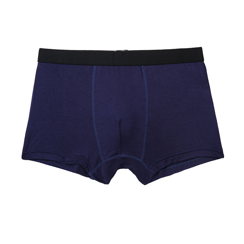 Sous-vêtements pour hommes Boxer d'été Slip respirant style quatre corner