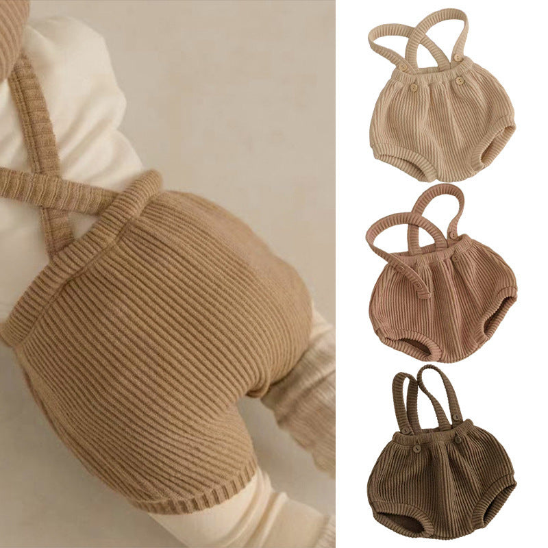 Ensembles de suspension tricotés pour bébés