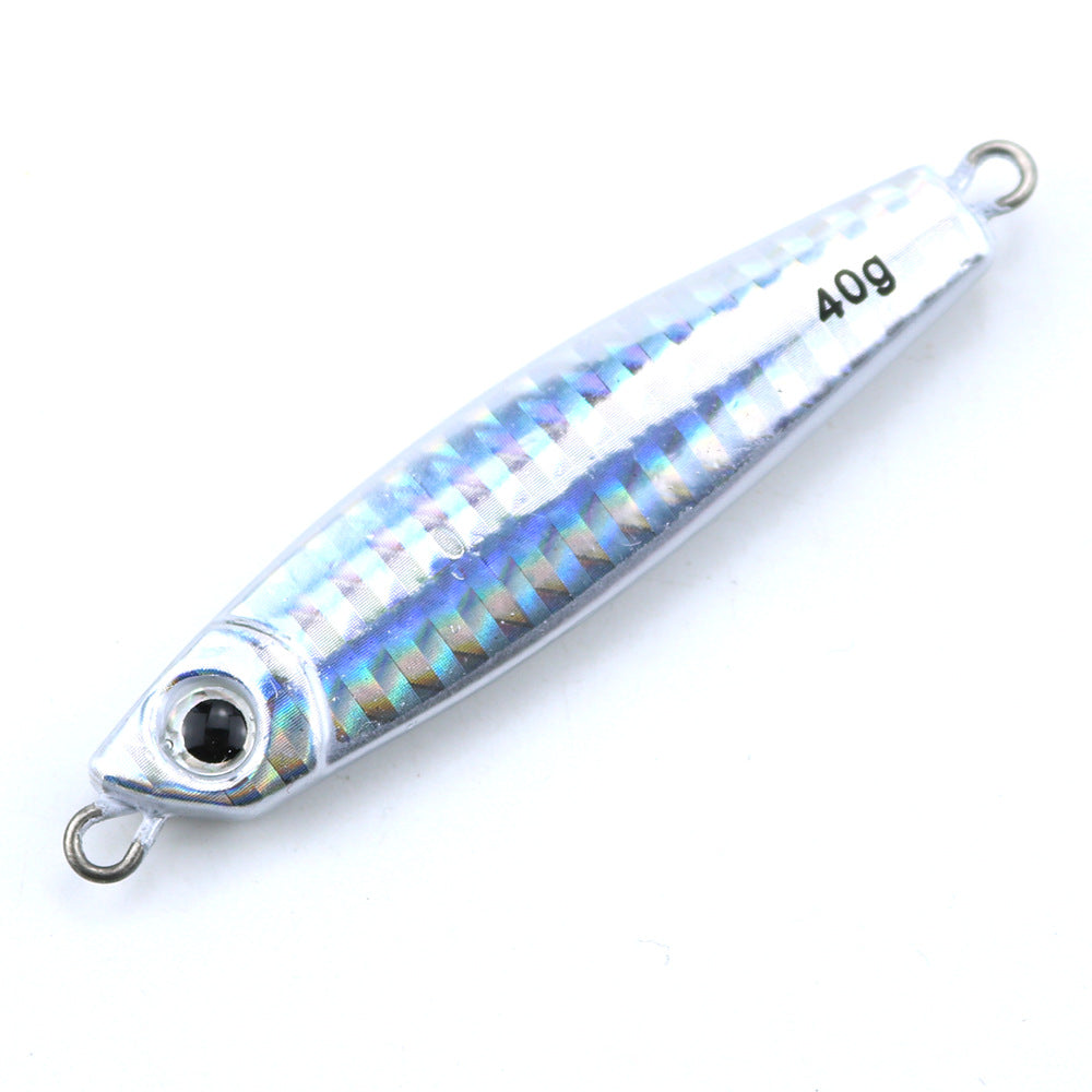 Petit Ke lourd Shore fonte plaque de fer Lure long cast le plomb poisson bionic appât