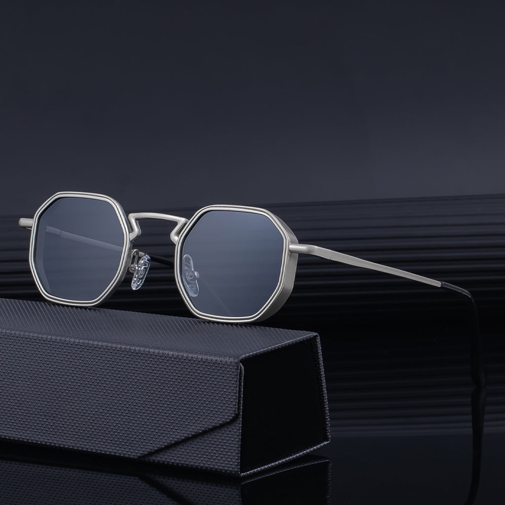 Lunettes de soleil style carré pour hommes