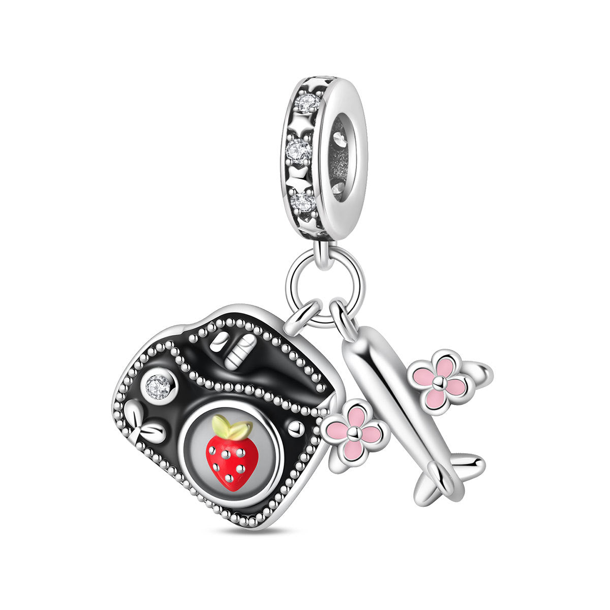 Valise d'avion World Travel Bricolage pendentif perles Accessoires