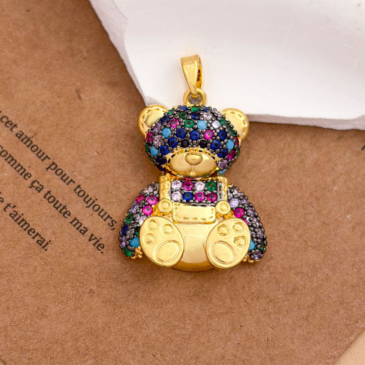 Pendentif et accessoires pour bijoux pour petits ours mignons