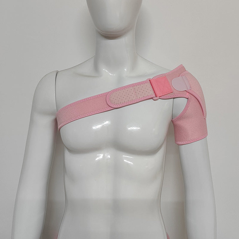 Support d'épaule réglable respirant pour la récupération de la souche
