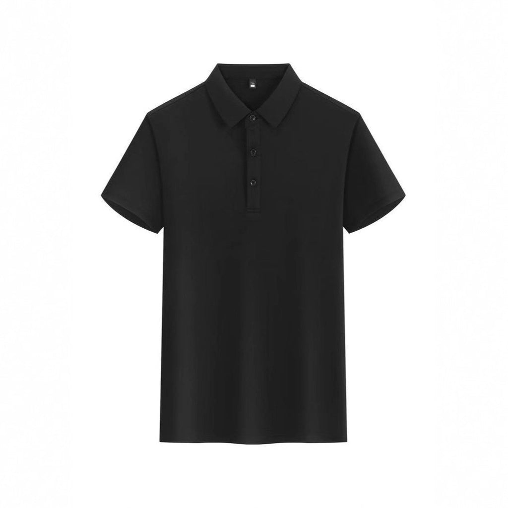 Faites des uniformes d'entreprise à manches courtes avec un collier tournant