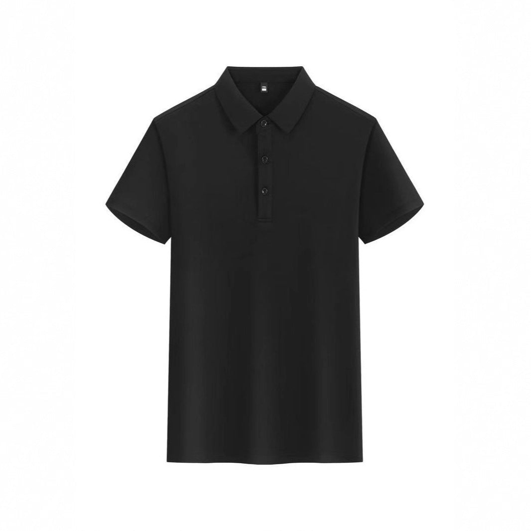Faites des uniformes d'entreprise à manches courtes avec un collier tournant