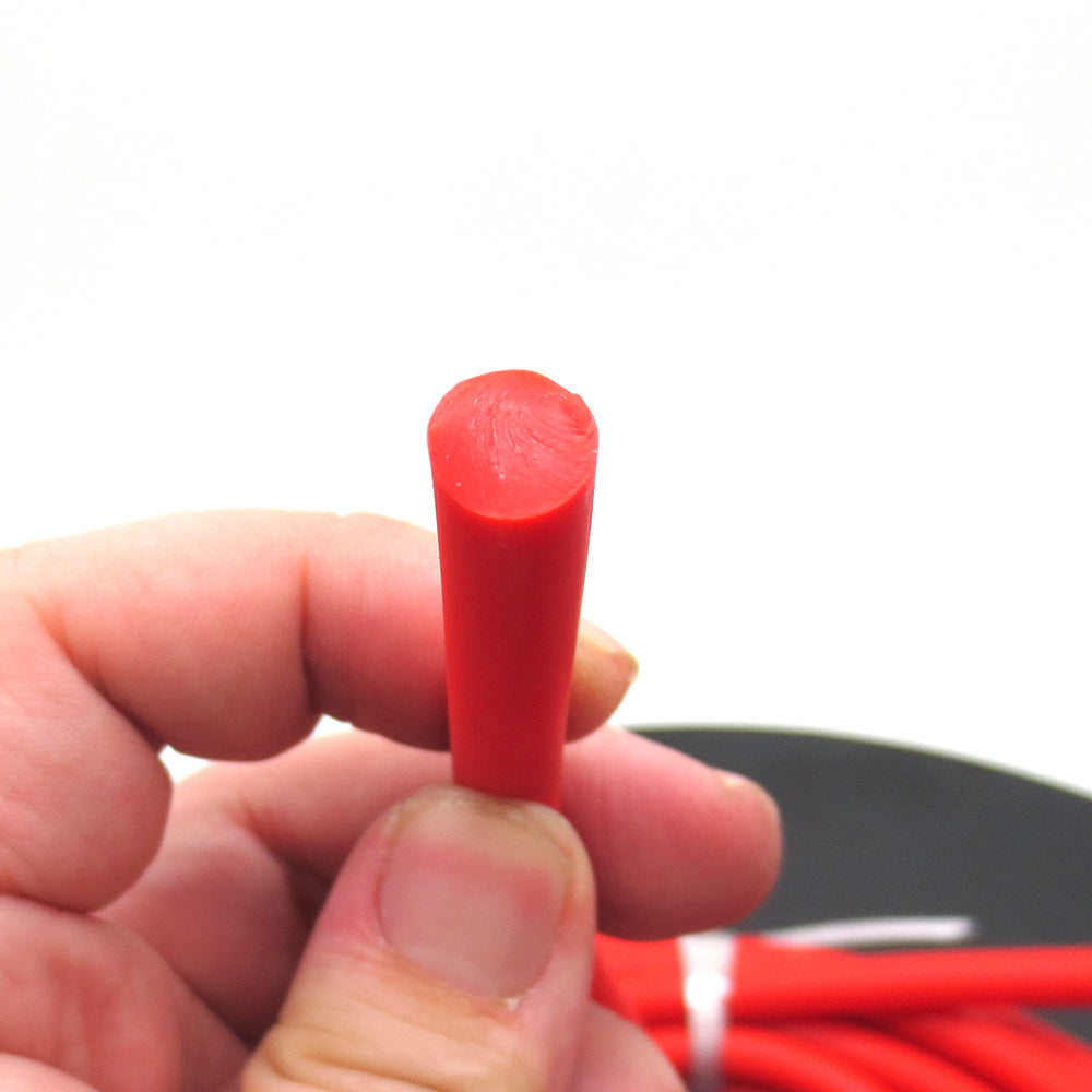 2-8mm Solid Fluorescent Latex haute résilience Jouets Projectiles de pêche Slings Durable Round