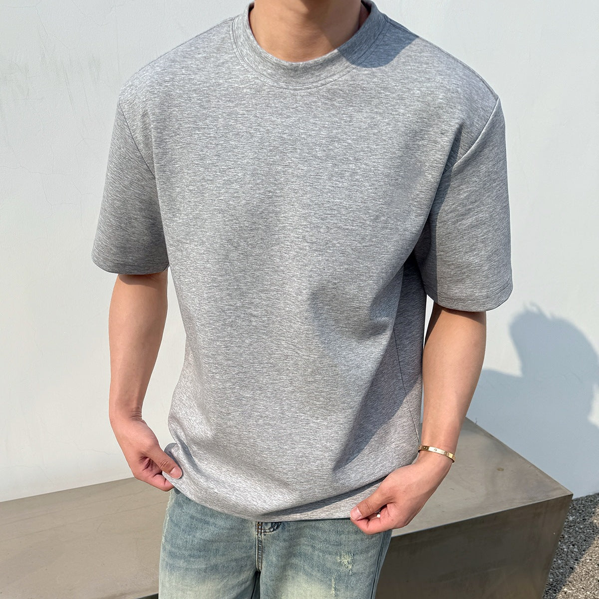 T-Shirt en col rond pour hommes