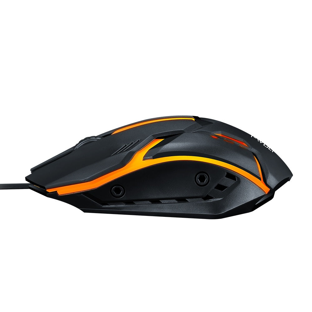 Wired Luminous Mouse USB Ordinateur de bureau RGB Notebook Office Jeu pas cher