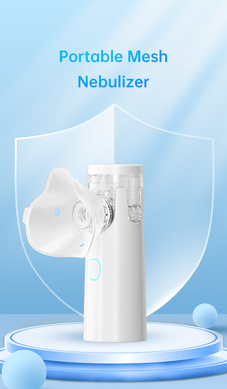 Nébuliseur portatif médical domestique Enfants Mute bilatéral Ultrasonic Micro-gri