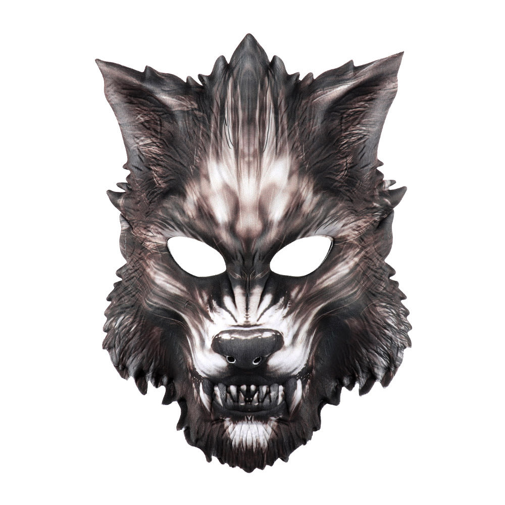 Carnaval Fête Masquerade EVA demi-face animal loup masque
