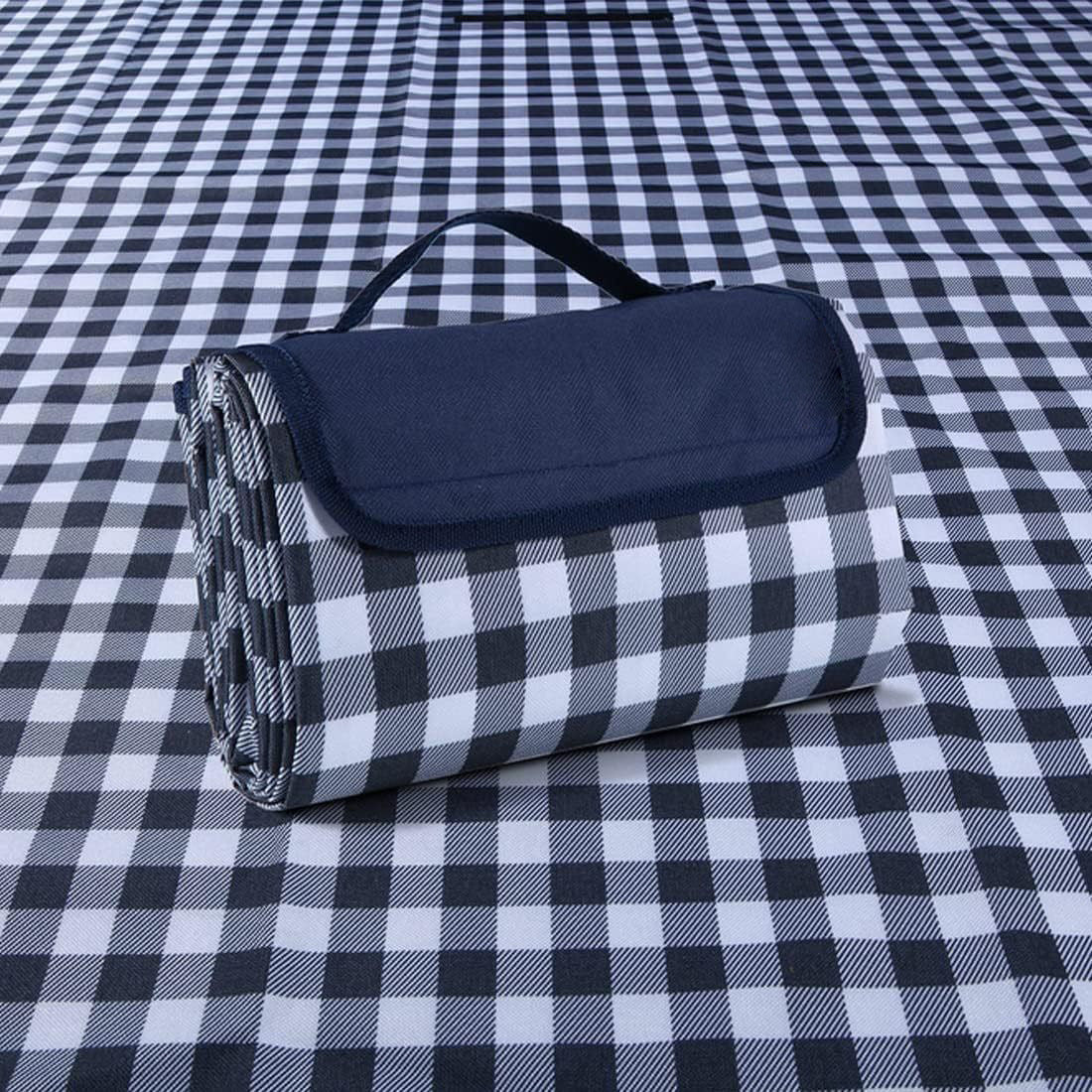 Tapis de pique-nique résistant à l'humidité pliable pour les sorties et les repas extérieurs